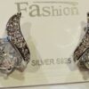 Silver Diamante Earrings