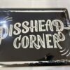 P**shead Corner Metal Sign, 20cm