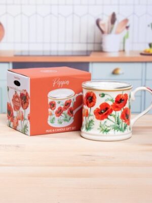 Poppy Candle Gift Set