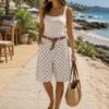 Polka Dot Bermuda Shorts In Various Colours