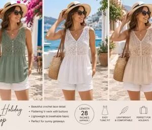 Italian Lace Swiss Dot Peplum Vest In White, Beige, Khaki, And Taupe