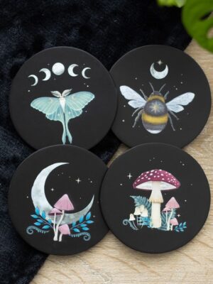 Dark Forest Coaster Set