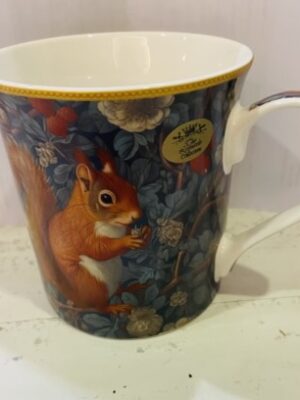 William Morris Squirrel Mug