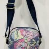 Navy/Pink Floral Jacobean Phone Pouch Bag