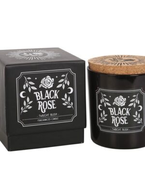Black Rose Twilight Blush Candle