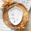 Ceramic Acorn Trinket Dish