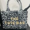 Grey Or Brown Animal Print Tote Bag